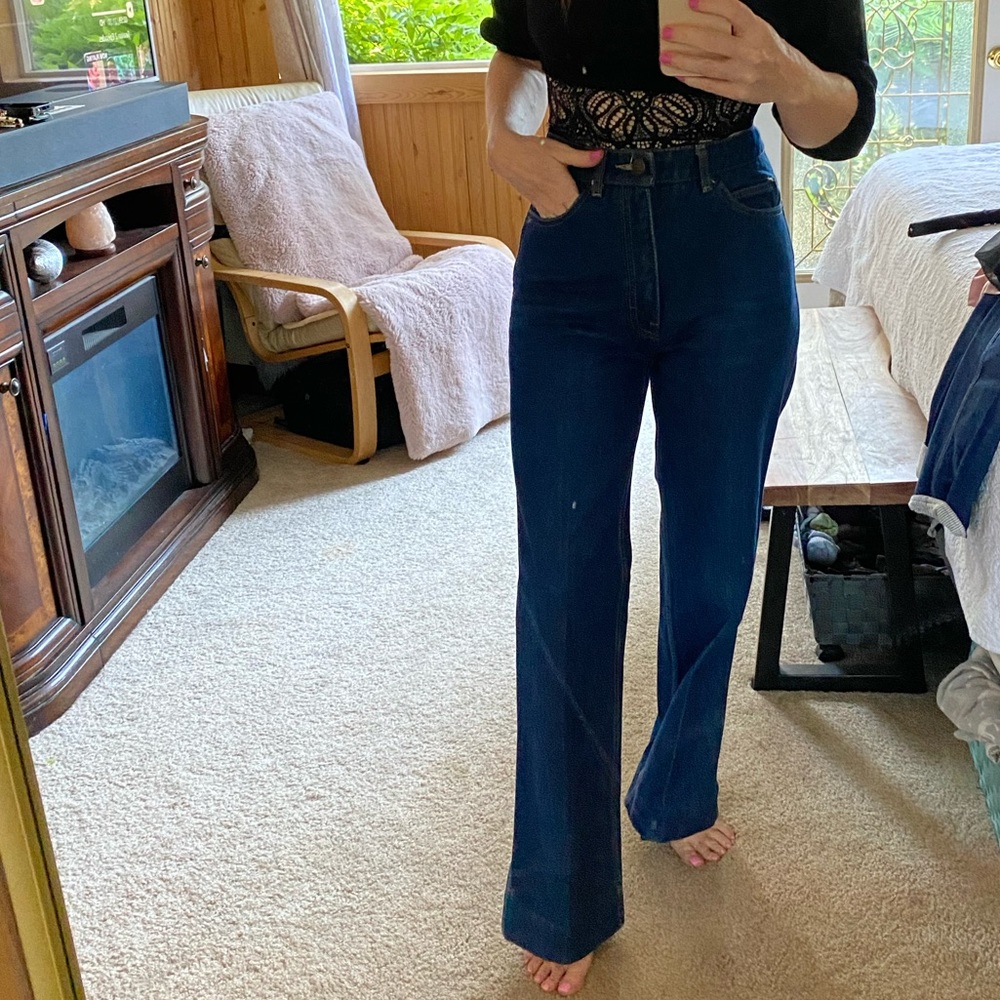 VTG 70/80 Calvin Klein High Rise jeans - Picture 3 of 4